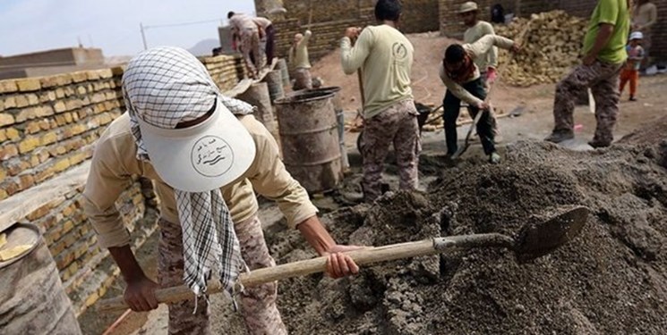 جهادگران مینابی احداث خانه در مناطق سیل‌زده را آغاز کردند