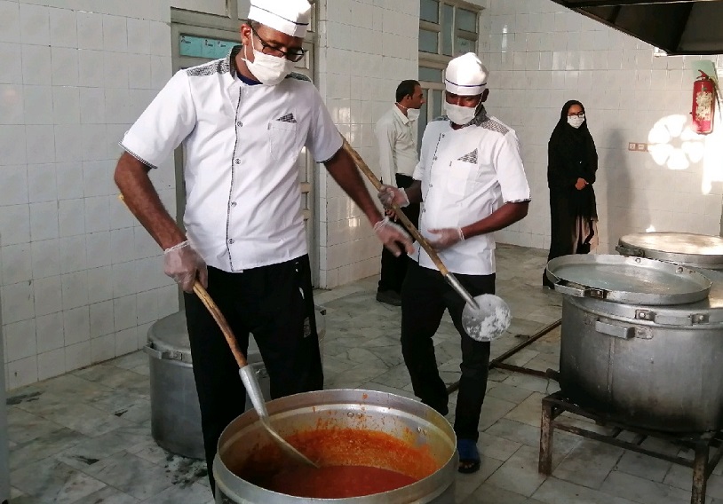 راه اندازی آشپزخانه مهدوی در شهرستان میناب
