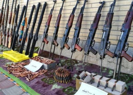 طرح جمع‌آوری داوطلبانه سلاح غیر مجاز در میناب آغاز شد