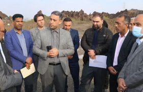 بازدید مدیرعامل شرکت توسعه و نگهداری اماکن ورزشی کشور از پروژه ورزشگاه ۱۰ هزارنفری میناب
