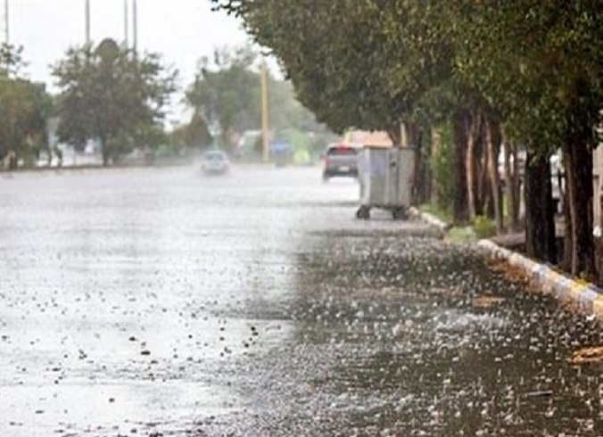 میزان بارش باران در شهرهای مختلف هرمزگان