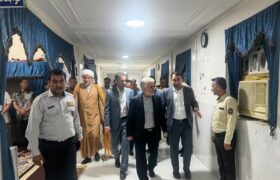 رئیس سازمان زندان‌ها از زندان میناب بازدید کرد