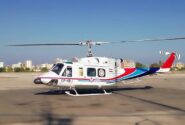 انتقال دو بیمار بدحال به بندرعباس با بالگرد اورژانس هوایی