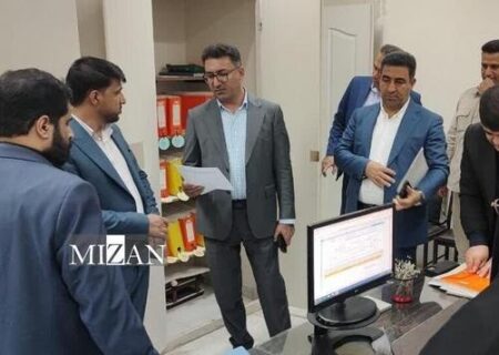 رئیس کل دادگستری هرمزگان از حوزه قضایی میناب بازدید کرد