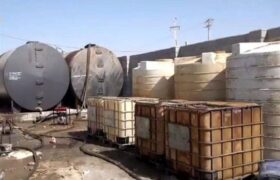 تخریب زیرساخت‌های دپوی ۱۳ میلیون لیتر سوخت قاچاق در بندرگرگان میناب