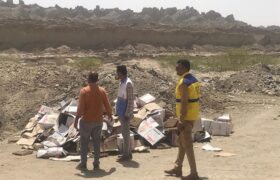 ۴ تُن مواد غذایی فاسد و تاریخ‌گذشته در میناب معدوم شد