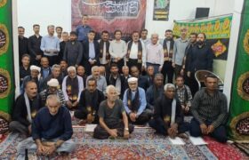تجلیل از ۳۰ پیرغلام حسینی و تعزیه‌خوان سنتی در کریان میناب