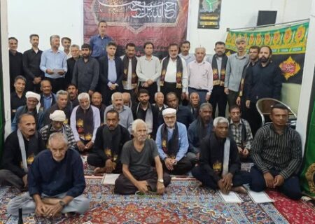 تجلیل از ۳۰ پیرغلام حسینی و تعزیه‌خوان سنتی در کریان میناب