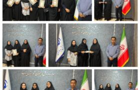 تجلیل از بانوان محجبه ورزشکار در میناب
