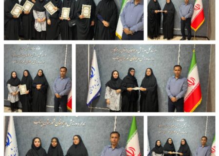 تجلیل از بانوان محجبه ورزشکار در میناب