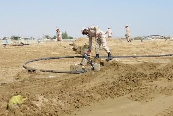 لوله‌کشی هفت و نیم هزار متری سوخت قاچاق در سواحل میناب لو رفت