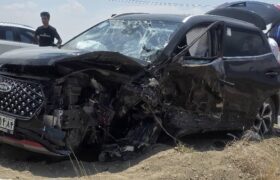 تصادف شدید بخشدار احمدی هرمزگان در جاده‌های کرمان