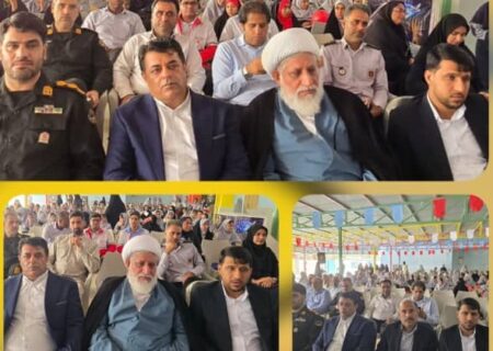 نواخته شدن زنگ مقاومت در مدارس میناب همزمان با هفته دفاع مقدس