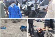 تصادف شدید در محور میناب ـ سندرک یک فوتی و چهار مصدوم برجای گذاشت