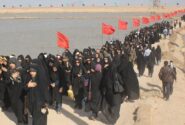اعزام دانش آموزان دختر مینابی به اردوی راهیان نور