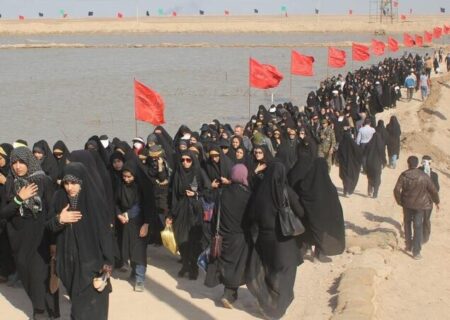 اعزام دانش آموزان دختر مینابی به اردوی راهیان نور