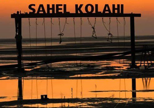 نصب تاب ساحلی ۹ متری در بندر کلاهی میناب