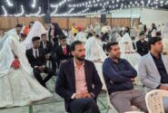 جشن ازدواج آسان برای ۱۶ زوج جوان در میناب برگزار شد