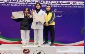 درخشش دو ورزشکار مینابی در مسابقات کشوری کاراته
