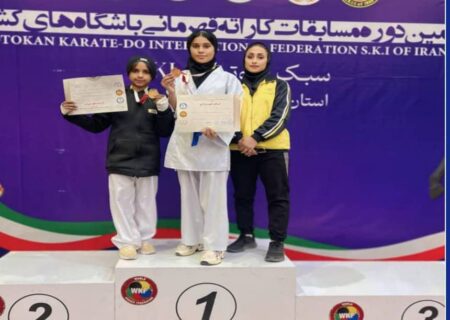 درخشش دو ورزشکار مینابی در مسابقات کشوری کاراته