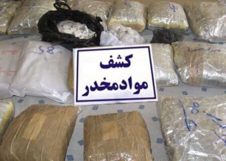 کشف بیش از ۱۱ کیلوگرم مواد مخدر از یک خانم در میناب