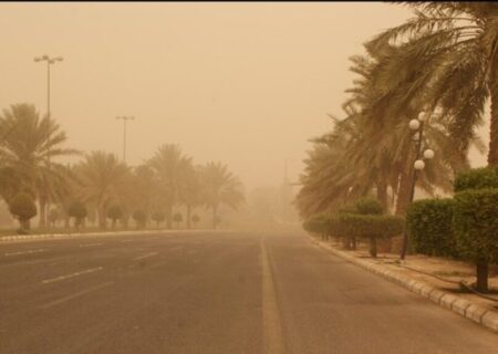 هشدار سطح زرد هواشناسی/ احتمال وقوع گردوخاک در مناطق شرقی هرمزگان