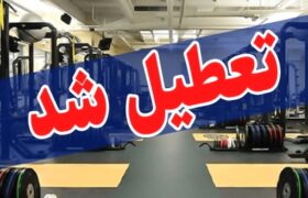 تعطیلی ۴ روزه اماکن ورزشی هرمزگان برای کنترل شیوع آنفلوآنزا