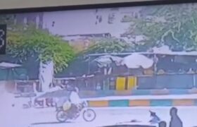 تصادف مرگبار دو موتورسیکلت در میناب + فیلم