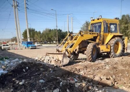 اجرای طرح پاکسازی محلات سطح شهر میناب