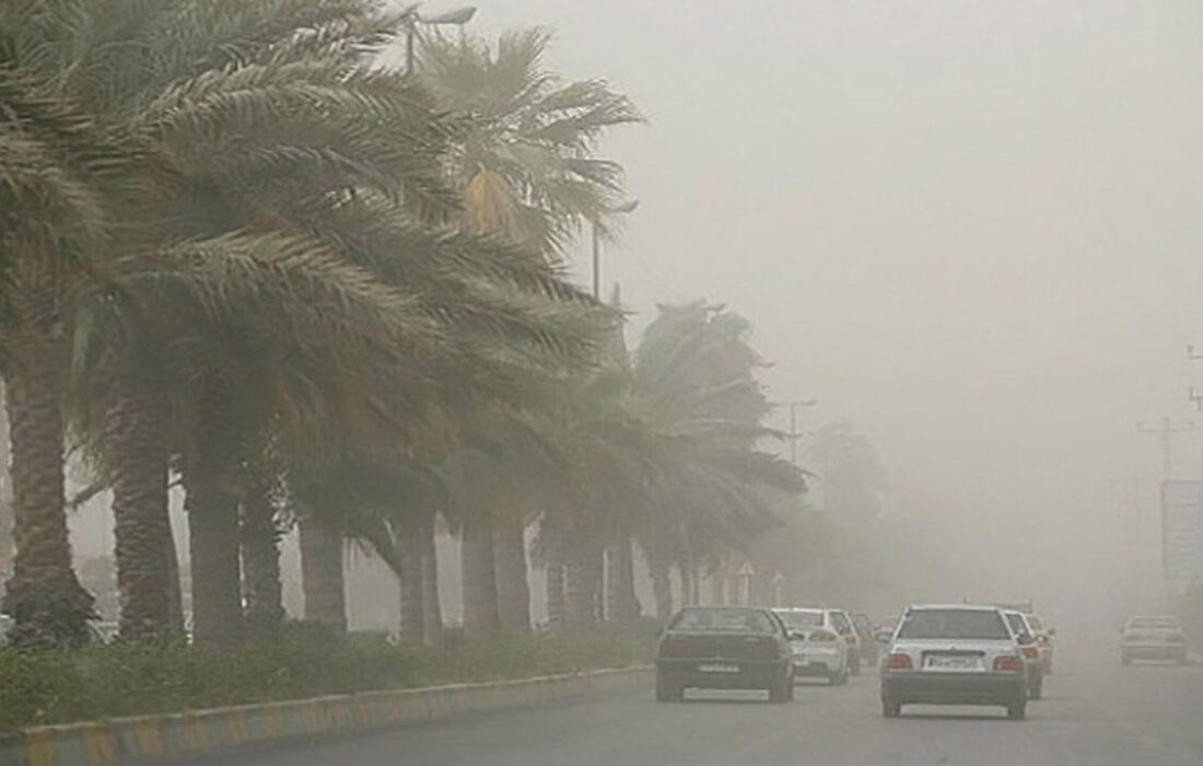 صدور هشدار نارنجی گرد و خاک در هرمزگان