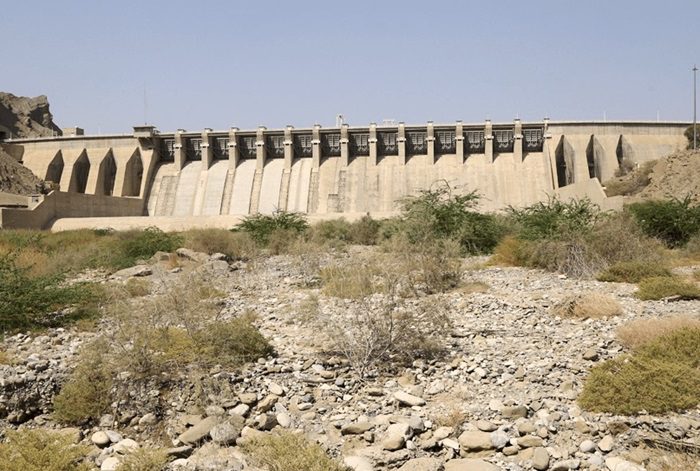 آبگیری ۳ میلیون متر مکعبی سد استقلال میناب