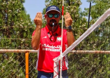 حضور داور مینابی در رقابت‌های لیگ برتر والیبال ساحلی کشور