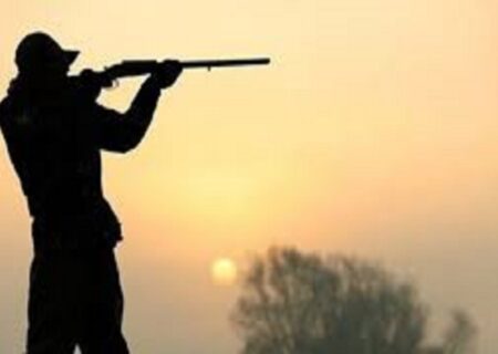 شکارچی متخلف در بشاگرد دستگیر شد