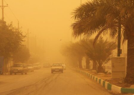 ورود گرد و خاک در هرمزگان از دوشنبه