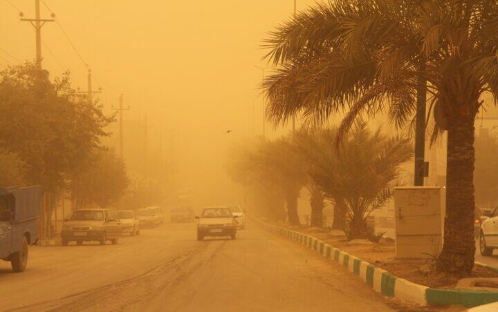 ورود گرد و خاک در هرمزگان از دوشنبه