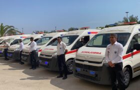 الحاق ۱۱ دستگاه آمبولانس جدید و نوسازی ۵۰ آمبولانس فرسوده در هرمزگان