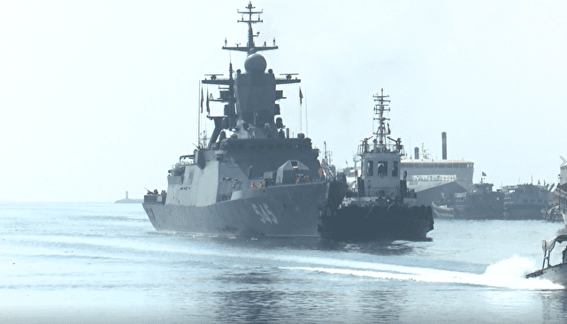 برگزاری رزمایش مشترک ایران و روسیه در دریای عمان و اقیانوس هند