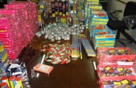 بارانداز و محل دپو مواد محترقه قاچاق در میناب لو رفت