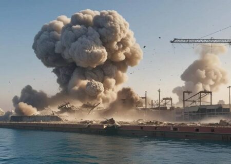 احتمال شنیده شدن صدای انفجار در محدوده شهر جاسک