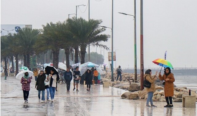 نفوذ سامانه بارشی و ناپایداری جوی در هرمزگان