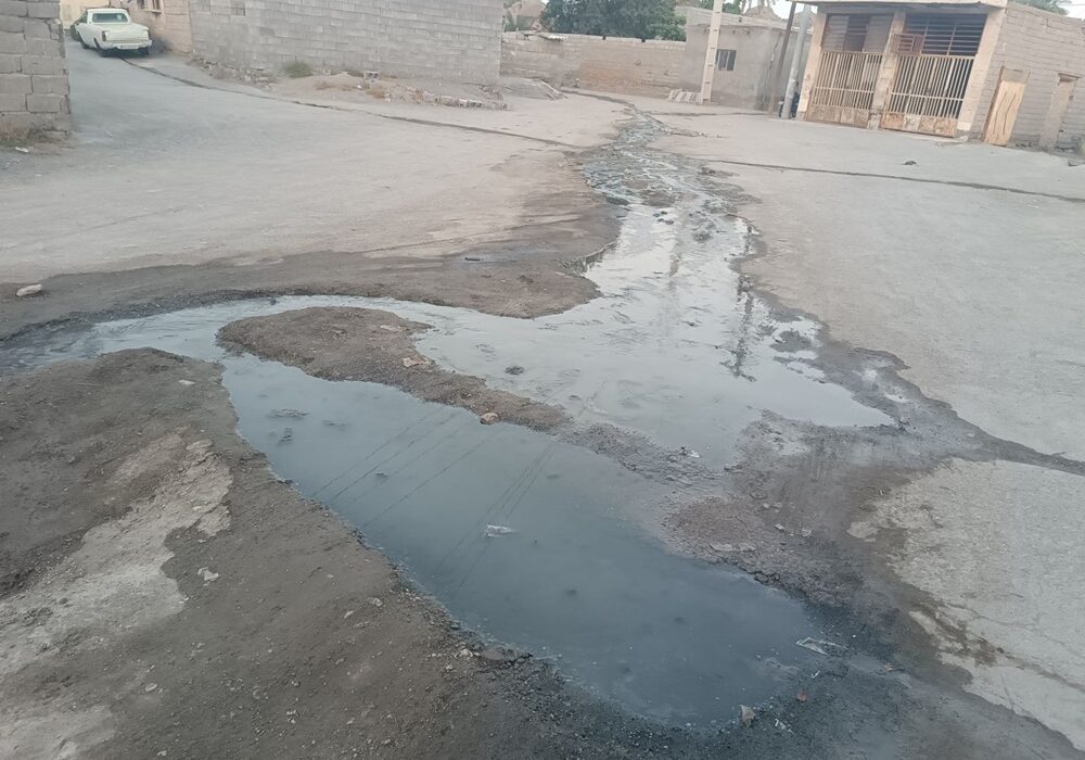 اوضاع نابسامان کوچه ۲۲ ولیعصر و وعده سر خرمن شهردار میناب!