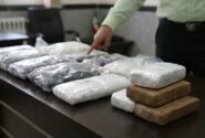 پایان تعقیب وگریز مسلحانه قاچاقچیان/کشف ۱۹۰ کیلوگرم مواد مخدر در میناب
